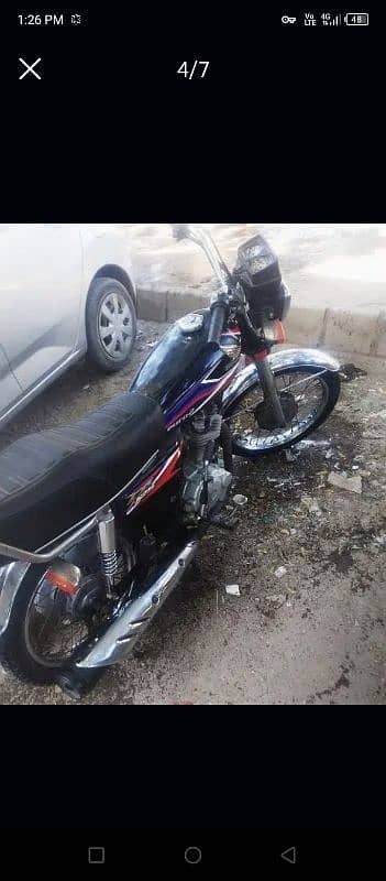 Honda CG 125 Nawabshah 2017 10/10 genuine first owner 115000/- 8