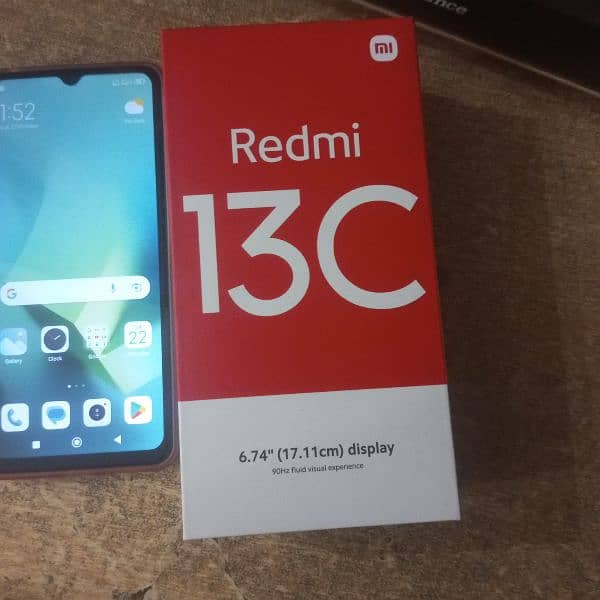 Redmi 13C,  6GB, 128GB , 5000 MAH Battery, Open box few days used. 2