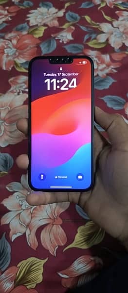 i phone 13 128gb jv 7 month apple warranty  whatsaap /03182536740 5