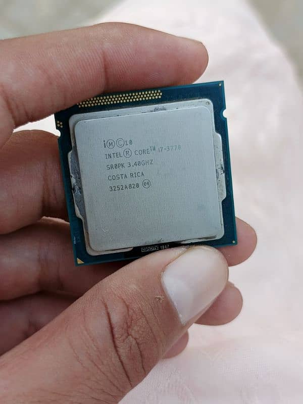 i7 3rd gen 3770 processor 10/10 for sale 0