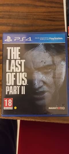 Last Of Us part 2 ps4 game used