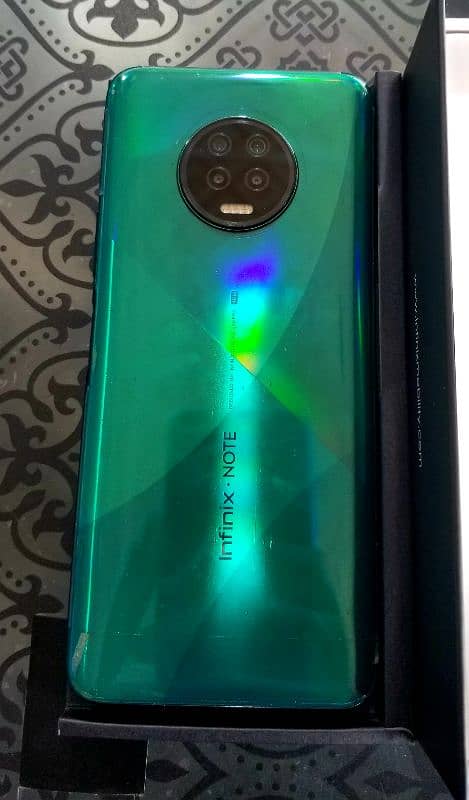 infinix note 7 pro 6gb 128gb complete box 2