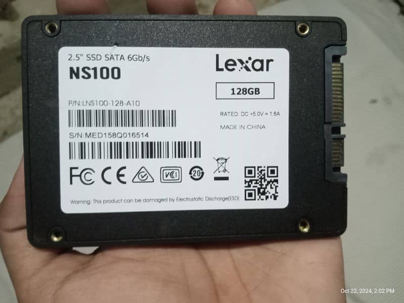 lexar new 128Gb SSD 1