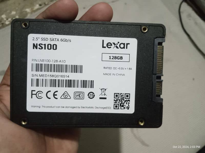 lexar new 128Gb SSD 3