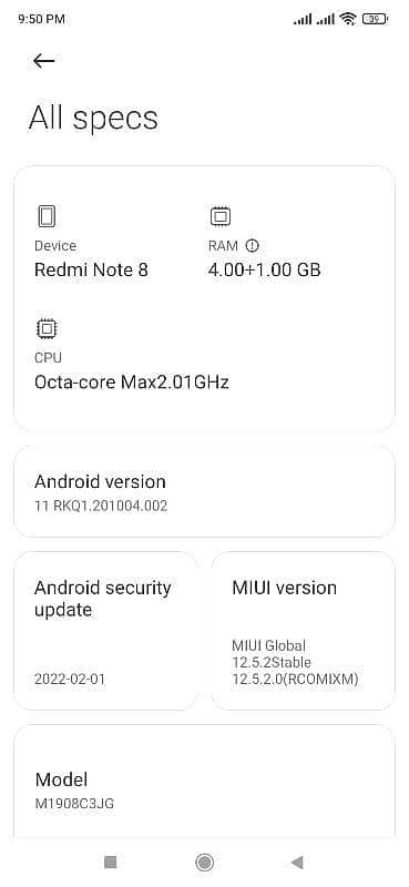 Redmi Note 8 4/64 4