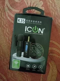 ICON k35 wireless microphone 0