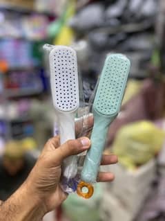 Telescopic self cleaning hair Brush