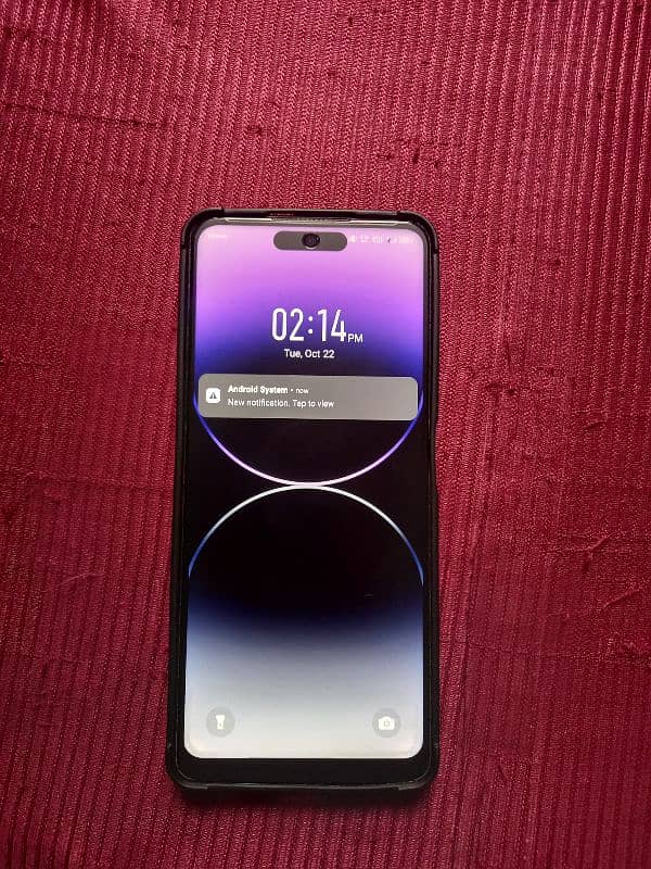 Infinix hot 40 pro with box 10/8 condition 16ram 256rom 5