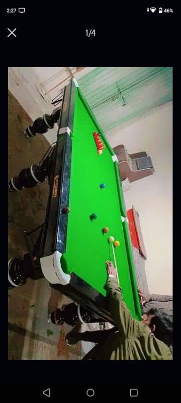 snooker and billiards table 2