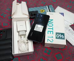 Infinix note 12 (8 128) full box k sat bilkul new jasi halat my ha