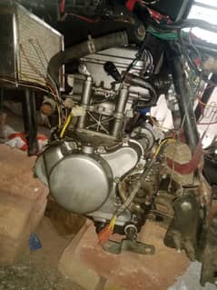 Ktm duke 150 engine o carb cdi radiator and unit