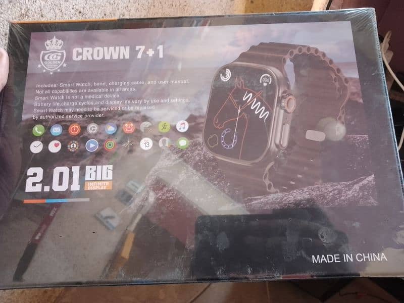 SMART WATCH CROWN 7+1 1