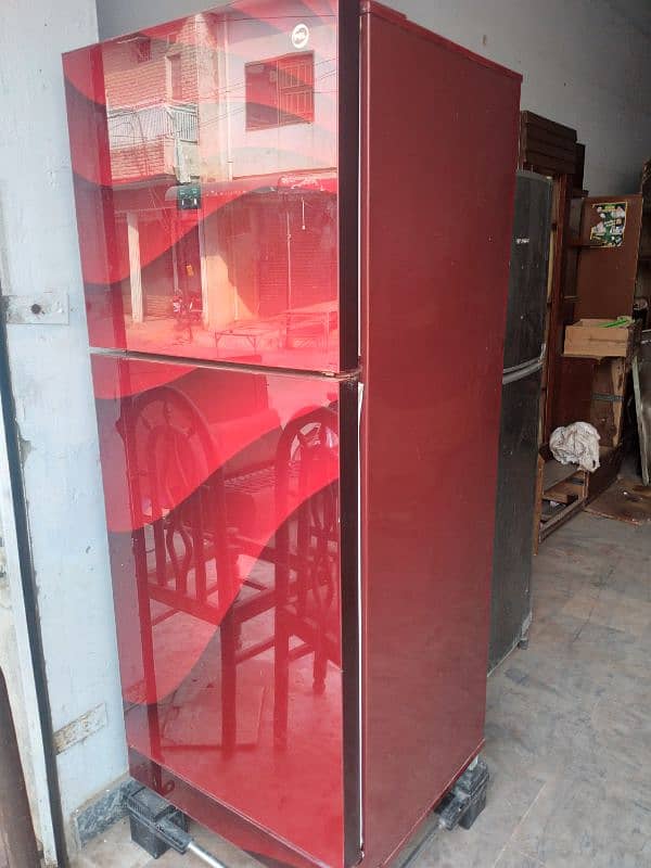 Pel Red colour Refrigerator For sale 3