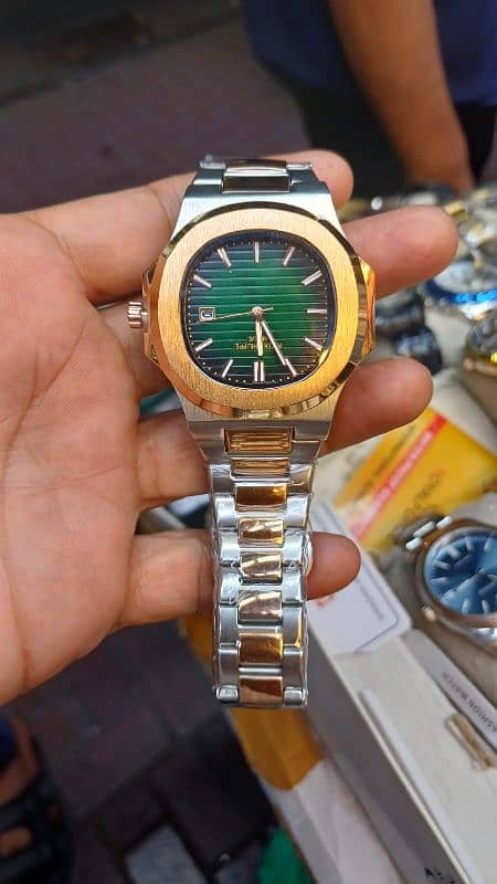 WATCH GOLD GREEN 0