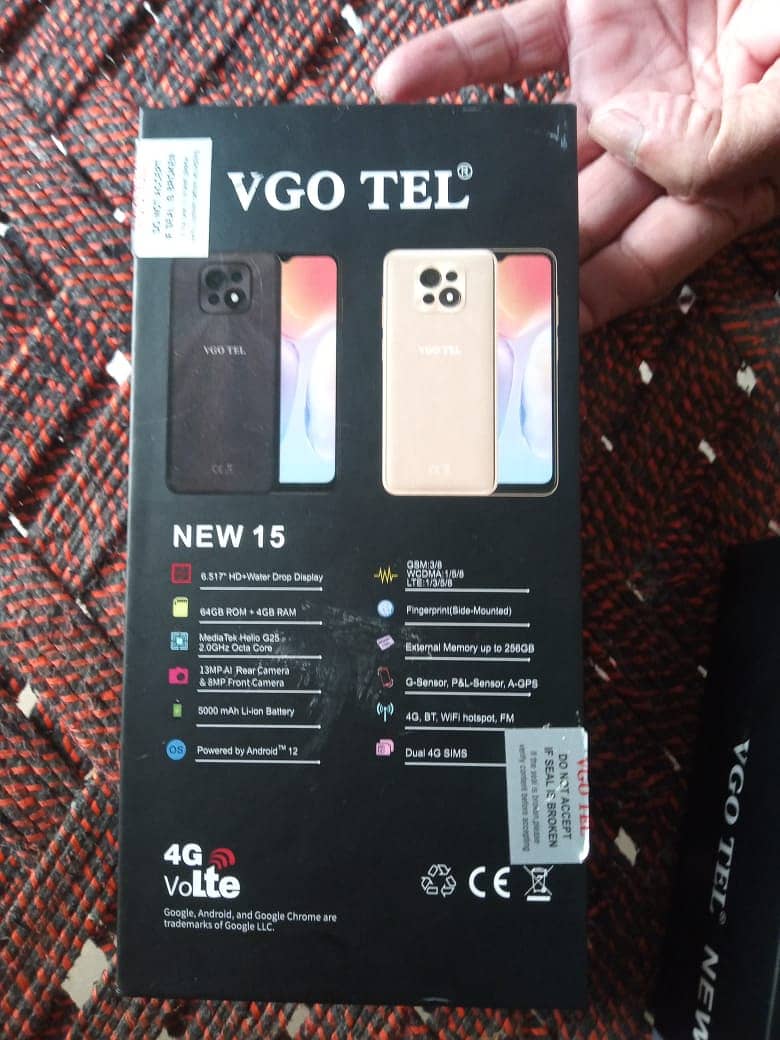 VGO TEL mobile for sale. 0308 5502028 1