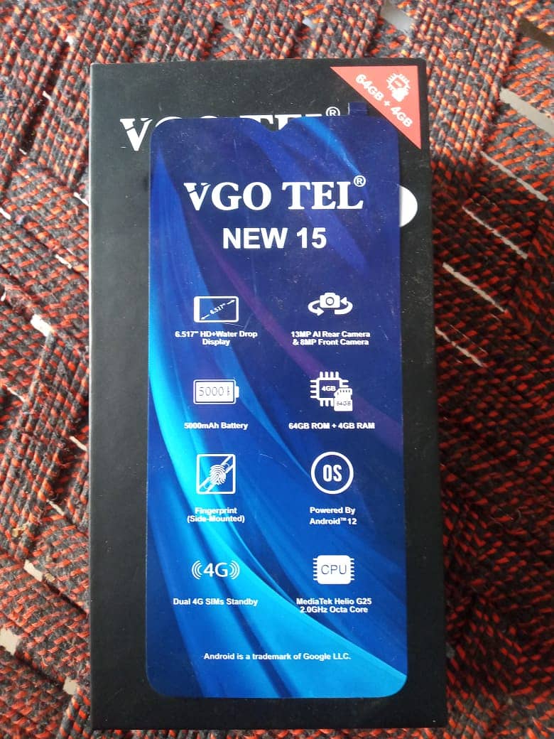 VGO TEL mobile for sale. 0308 5502028 7