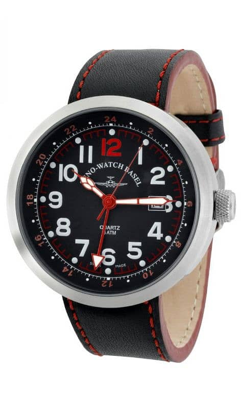 original swiss made ZENO WATCH BASEL B554Q-GMT-a17M 15