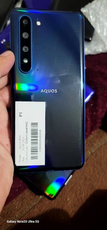 Aquos Sharp. . R5. . . 5G 12/256 1