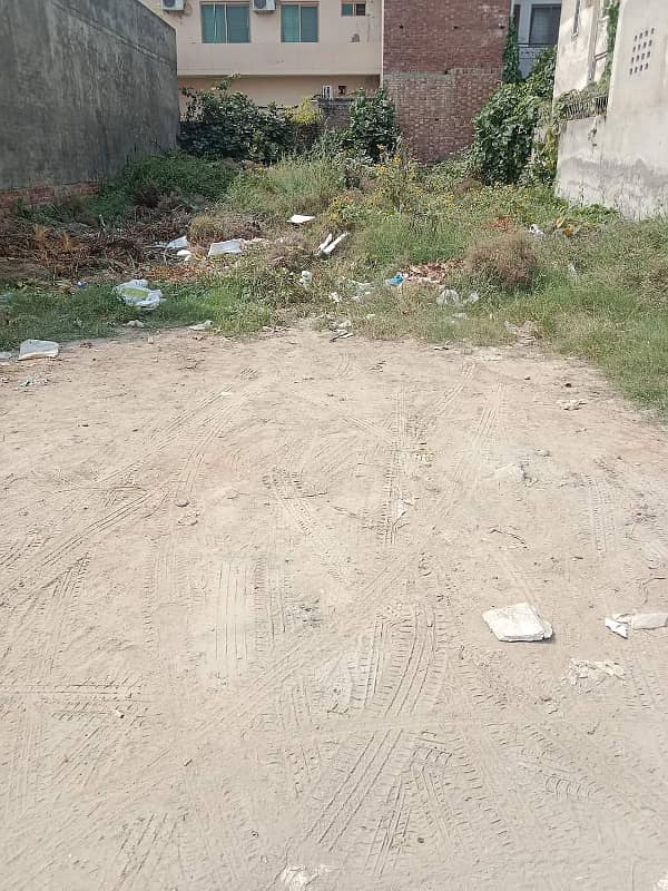 Commercial Plot For Rent In Johar Town Near Ucp University , Net Cricket Ground 1