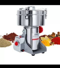 stainless steel electric Grinder Machine 2500 mg 0