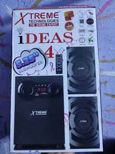 Xtreme ideas 4 speaker