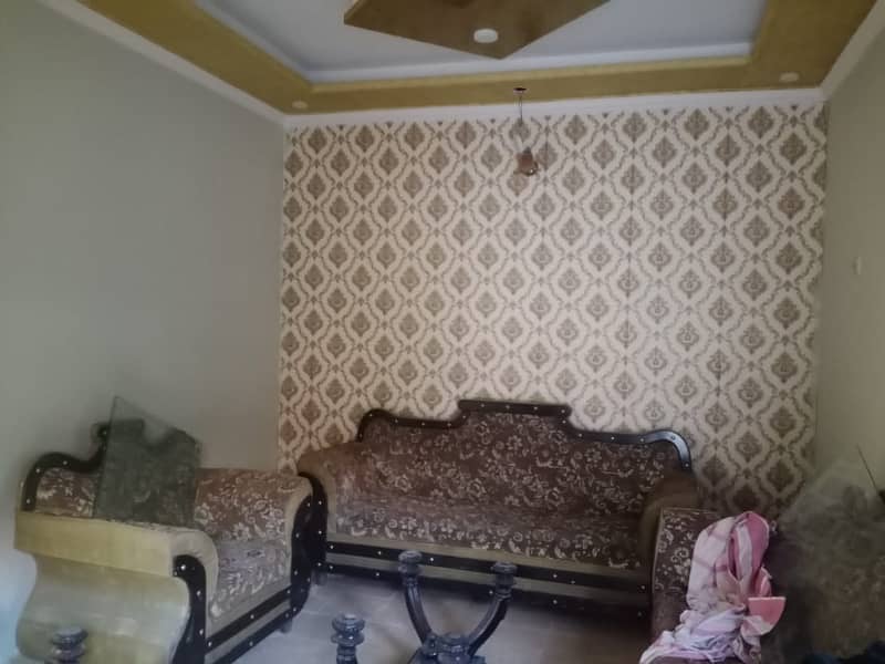 10 marla upper portion for rent in johar town for Family and female and bachelor Silent office (Call center + Software house) 2 bed attach bath / TV launch / Kitchen and Drawing room 8