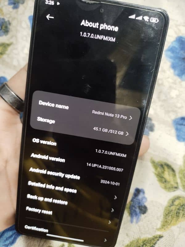 Xiaomi redmi note 13 pro 12gb 512gb 4