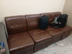 4 single sofa