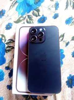 (i phone 14 pro max )for sale open box 4 day used only