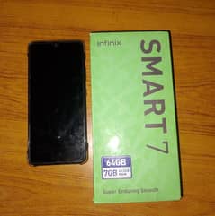 Infinix smart 7 4+3 / 64 GB Storage