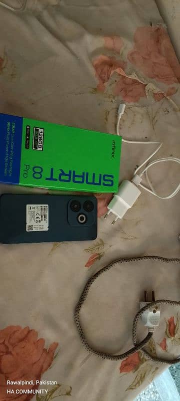 Infinix smart 8 pro 7 days used 0