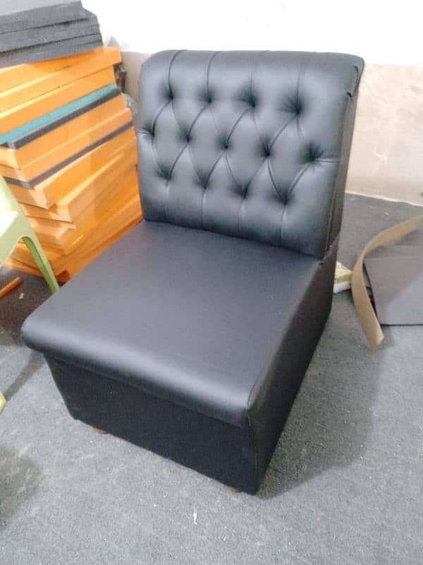 office sofa chairs for sale - stool chair - sofa set - visitor chair 5