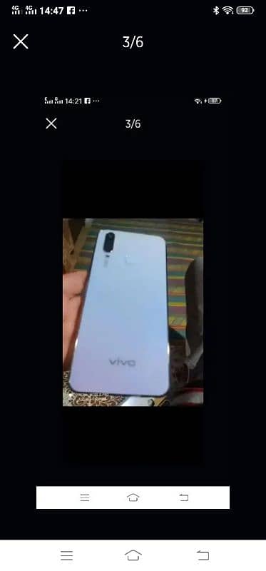 vivo y17.8/256 gb pta approved 5