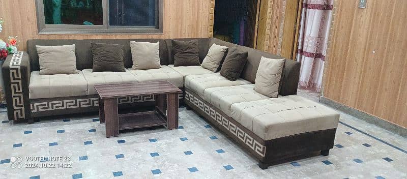 L Shaped 7 Seater Sofa 0