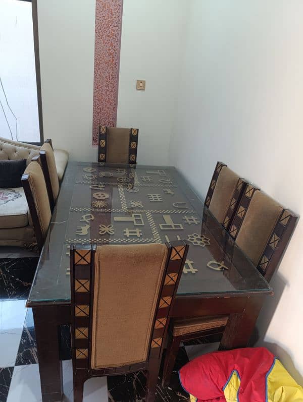 modern dining table for sale with 6 chairs 1