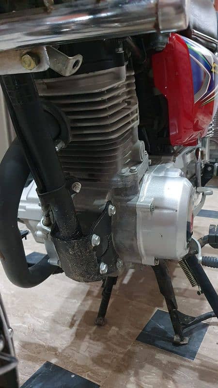 Honda CG 125 2022 all Punjab no 175 bilkul fnf  exchange possible 7