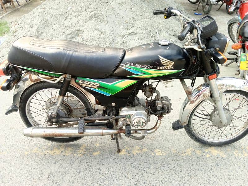 Honda CD 70 Sialkot Number 5