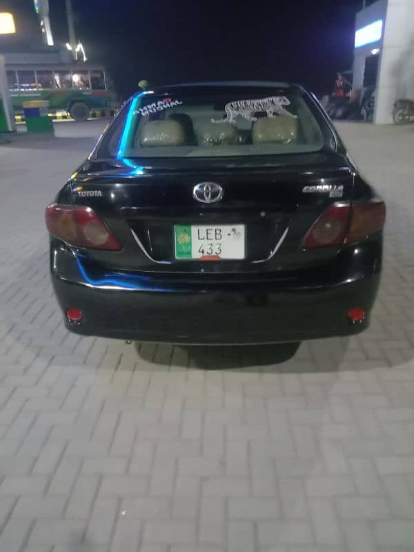 Toyota Corolla XLI 2009 6