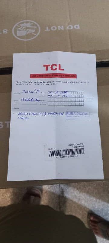 TCL D. C Inverter 1.5 ton 2