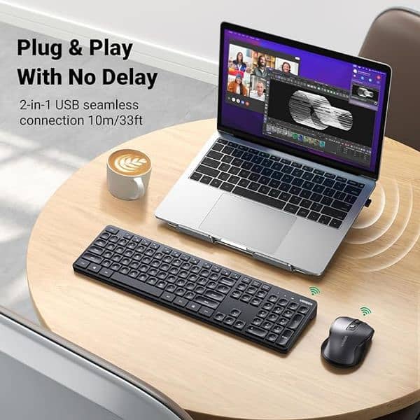 Wireless Bluetooth Keyboard & Mouse premium quality 1