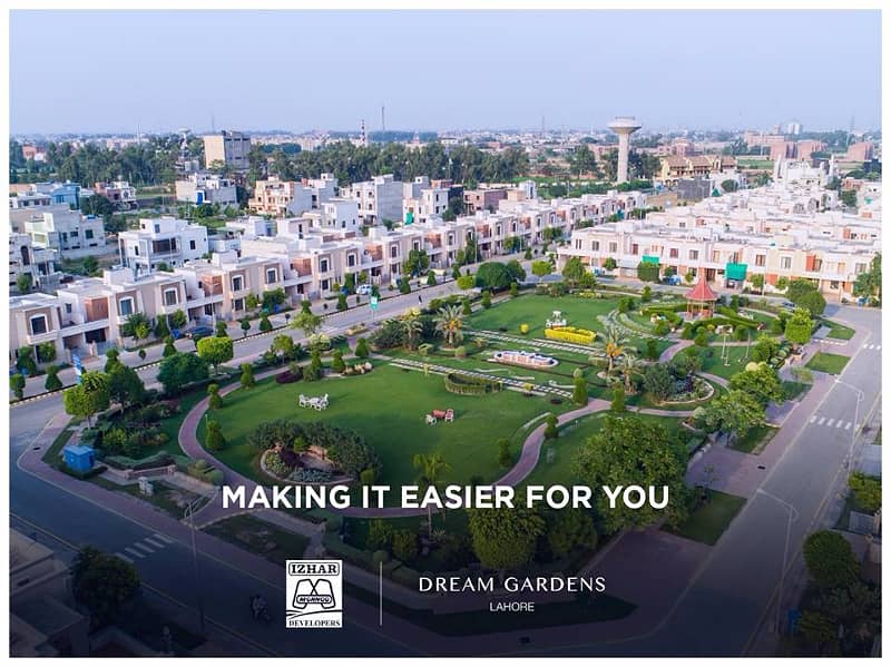 10 MARLA PLOT FOR SALE IN E BLOCK DREAM GARDENS LAHORE. 7