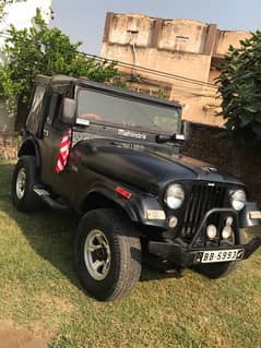 Jeep Cj5 Matt Black