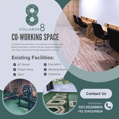 Collabor8 - Premium Co working & Serviced Offices in DHA Phase V, Kara