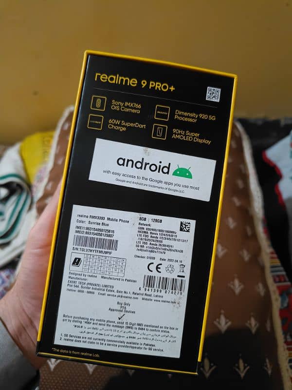 Realme 9 Pro Plus 5G (8/128gb) Urgent Sale 9