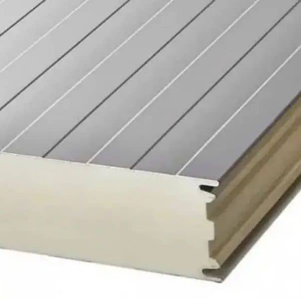 PU Sandwich Panels, PU/PVC roofs Cold Stores Vehicles, Porta Cabins. 1