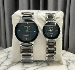 MAN AND WOMAN WATCH 2 PCS