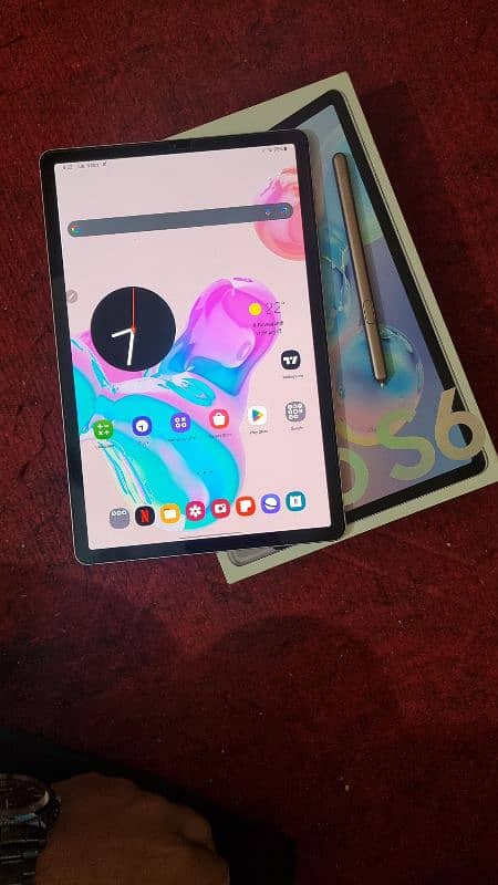 Samsung Galaxy Tab S6 - Pristine Condition, Scratchless. 3