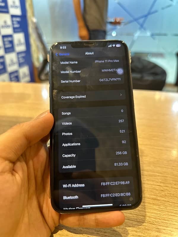 Iphone 11 Pro Max 256Gb PTA Approved 12