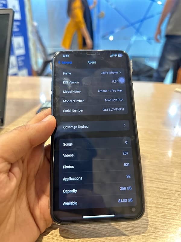 Iphone 11 Pro Max 256Gb PTA Approved 13