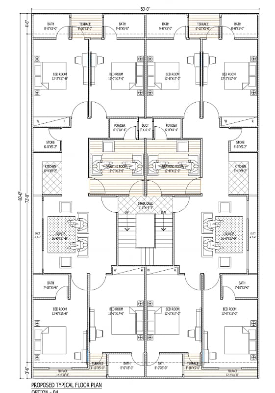 4 bed dd 1st floor and 2nd with roof booking 3